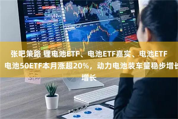 张吧策路 锂电池ETF、电池ETF嘉实、电池ETF、电池50ETF本月涨超20%，动力电池装车量稳步增长